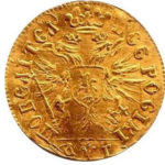 1 червонець 1703 року Петро 1