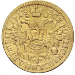 1 червонець 1713 року Петро 1