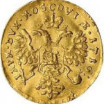 1 червонець 1716 року Петро 1