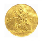 1 червонець 1751 року Єлизавета Петрівна