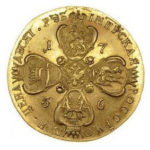 5 рублів 1755 року Єлизавета Петрівна