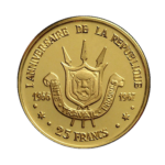 Золотые монеты Бурунди