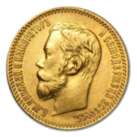 Золотые монеты Царской России