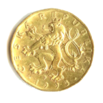 Золотые монеты Чешской Республики