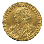 Золотые монеты Екатерины 1