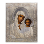 Иконы в серебряных окладах