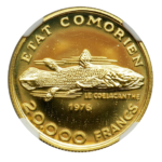 Золотые монеты Коморских островов