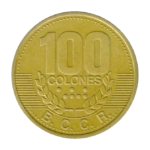 Золотые монеты Коста-Рики