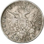 Полтина 1795 года Екатерина 2