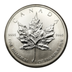 Серебряные монеты Канады