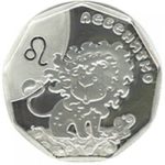 2 гривны 2014 год Львенок