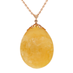 Янтарные подвески