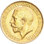 Золота монета 1 фунт 1911-1931 років. Австралія. Король Георг V