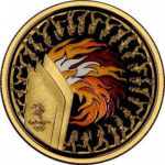 Золота монета 100 доларів 2000 року. Австралія. Олімпійський факел