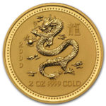 Золота монета 200 доларів 2000 року. Австралія. Лунар. Рік Дракона