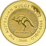 Золота монета 200 доларів 2006 року. Австралія. Червоний кенгуру