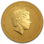 Золота монета 1000 доларів 2008 року. Австралія. Лунар. Рік Щура