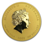 Золота монета 200 доларів 2008 року. Австралія. Лунар. Рік Щура