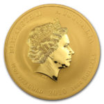 Золота монета 1000 доларів 2010 року. Австралія. Лунар. Рік Тигра