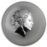 Срібна монета 15 доларів 2010 року. Австралія. Лунар. Рік Тигра