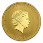 Золота монета 50 доларів 2012 року. Австралія. Лунар. Рік Дракона