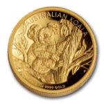 Золота монета 100 доларів 2013 року. Австралія. Коала