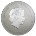 Серебряная монета 300 долларов 2015 год. Австралия. Лунар. Год Козы