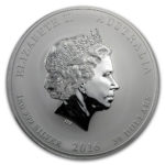 Серебряная монета 30 долларов 2016 год. Австралия. Лунар. Год Обезьяны