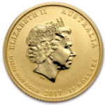 Золота монета 15 доларів 2017 року. Австралія. Лунар. Рік Півня