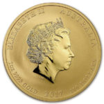 Золота монета 100 доларів 2017 року. Австралія. Лунар. Рік Півня
