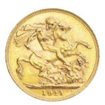 Золотые монеты Австралии регулярного чекана 1852 - 1952 годов