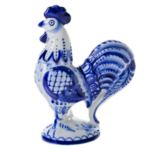 Гжельская посуда и статуэтки