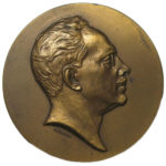 Памятная настольная медаль 40 лет со дня смерти Карла Либкнехта