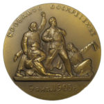 Памятная настольная медаль Жизнь и деятельность В.И.Ленина. Кровавое воскресенье