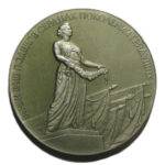 Памятная настольная медаль Памятник вечной славы защитникам Ленинграда