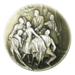 Памятная настольная медаль Ордена ВЛКСМ