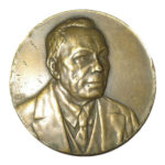 Памятная настольная медаль 70 лет со дня рождения А.А.Байкова