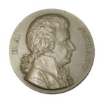 Памятная настольная медаль 100 лет со дня рождения В.А.Моцарта