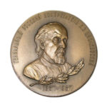 Памятная настольная медаль 100 лет со дня рождения К.Э.Циолковского