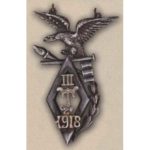 Жетон среднего учебного заведения. 1918 года