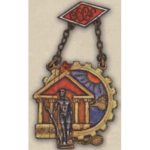 Жетон Государственного Центрального института физической культуры. 20-е гг.