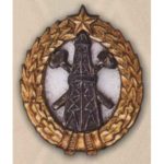 Нагрудний знак Нафтовий інститут (Московський нафтовий інститут ім. І. М. Губкіна або Бакинський нафтовий інститут ім. М. А. Азізбекова)