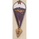 Нагрудный знак «Парашютист ВС СССР». Тип 2. С 1968 г.