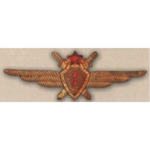 Нагрудный знак «Военный летчик 1-го класса»