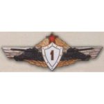 Нагрудный знак «Механик-водитель танка 1-го класса»