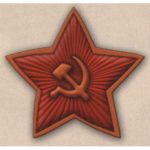 Красноармейский значок-кокарда образца 1922 г.