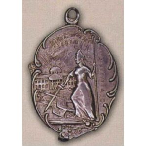 Жетон (знак) «Да здравствует революция». 1917 г.