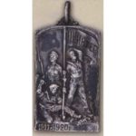 Памятный жетон (знак) в честь II Конгресса III Коминтерна. 1920 г.