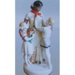 Статуетка заводу Червоний фарфорист Інжиру Ганді та піонери