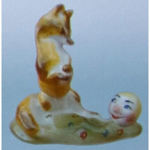 Статуэтка "Колобок" (русская народная сказка)